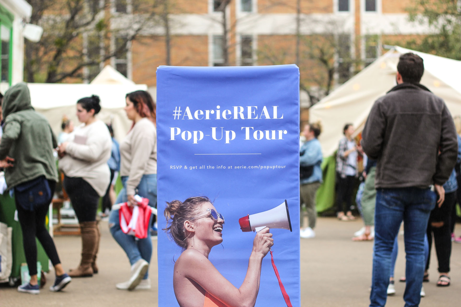 #AerieREAL Pop-Up Tour encourages body positivity
